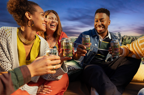 A group of friends enjoying Founders All Day IPA.