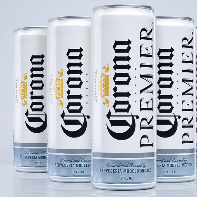 Corona Premier tall cans.