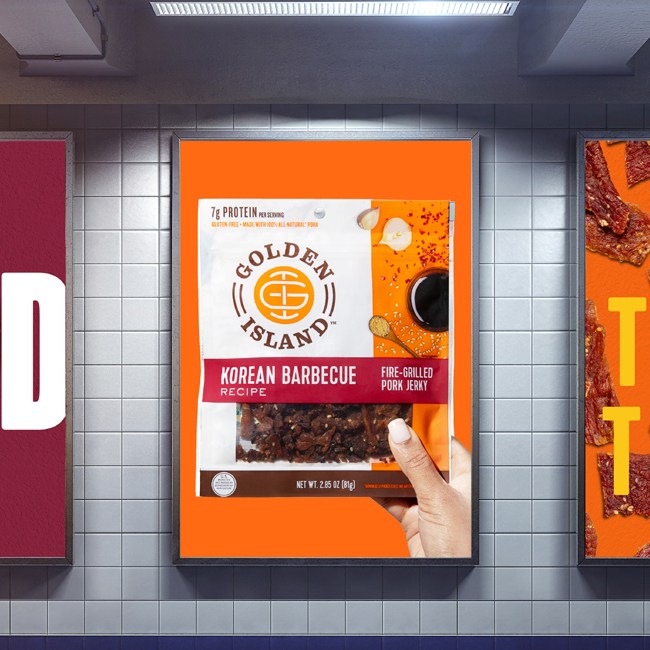 Golden Island billboard posters.