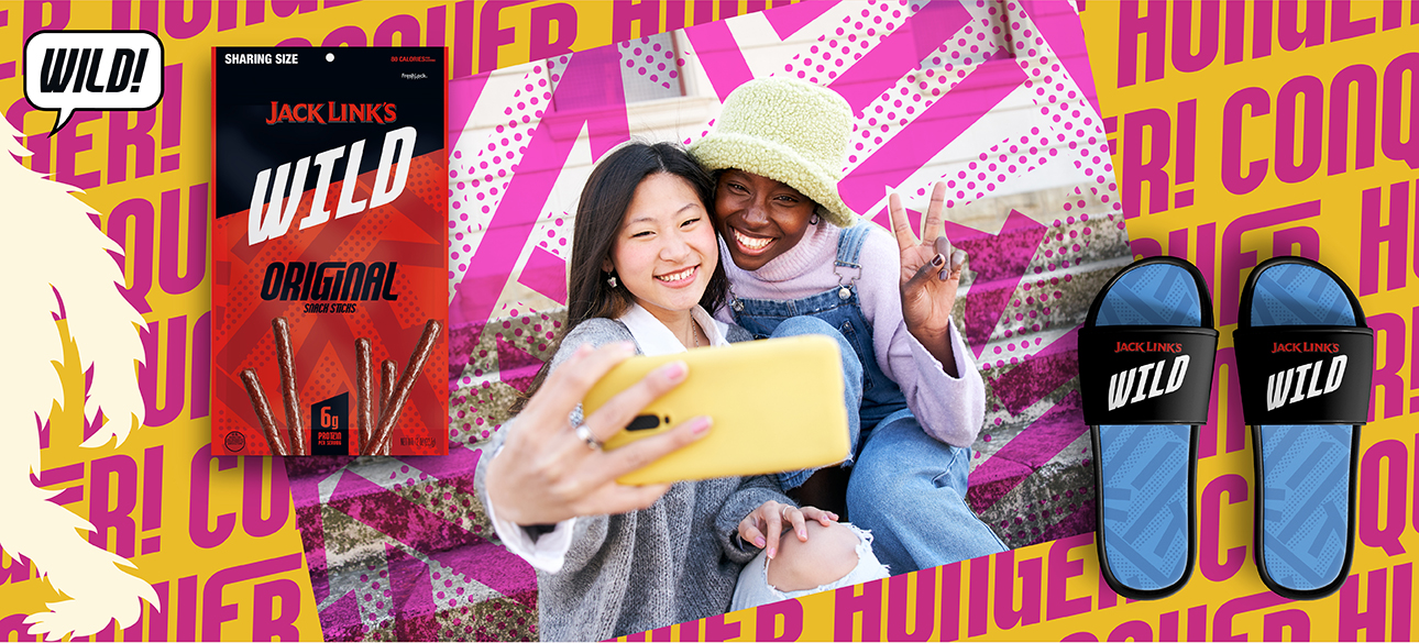 Jack Links Wild project collage